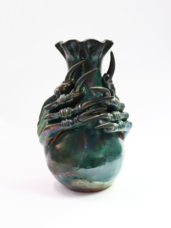 Monstrous Vase in Shades of Green-Naomi Gilon-APOC STORE