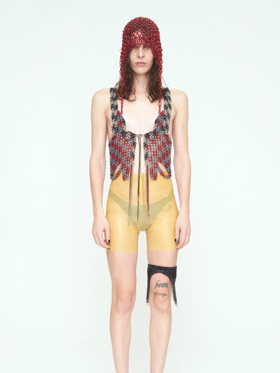 Checkered Red + Blue Vest-JALACONDA-APOC STORE