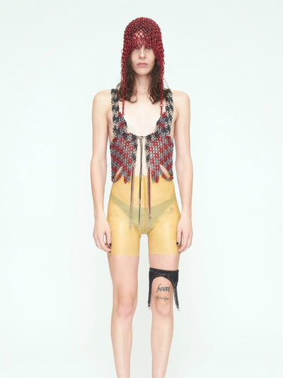 Checkered Red + Blue Vest-JALACONDA-APOC STORE