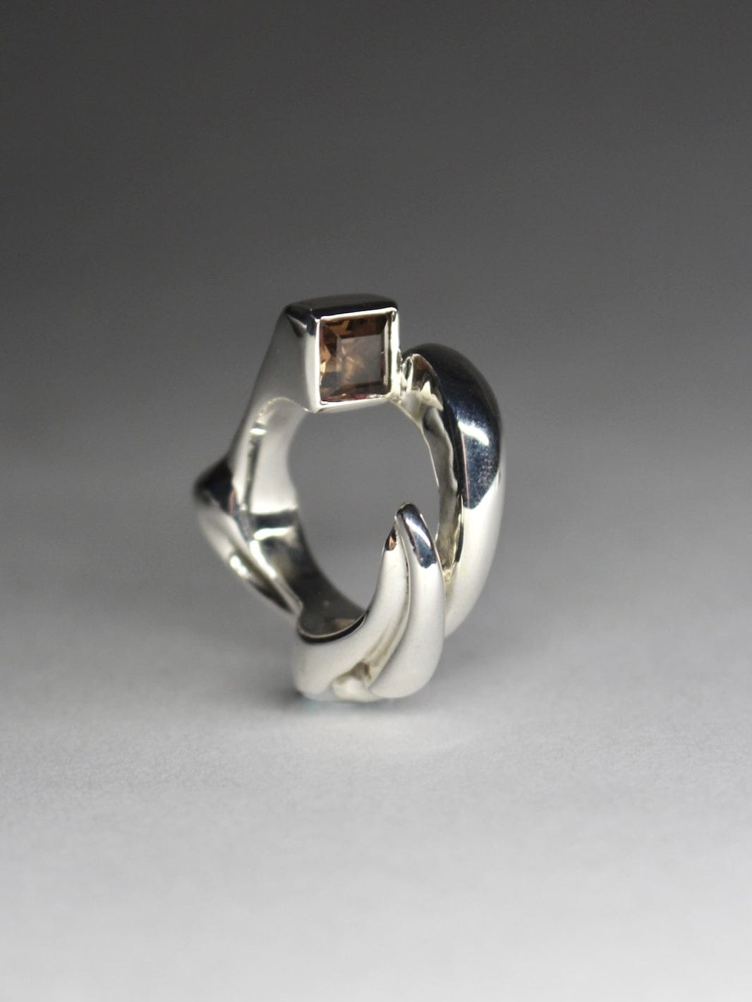 Carrion Ring Smoky Quartz-Rosie Grace Ward-APOC STORE