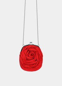 ROSE DISCORD CHAIN BAG RED-SAENGIN STUDIOS-APOC STORE