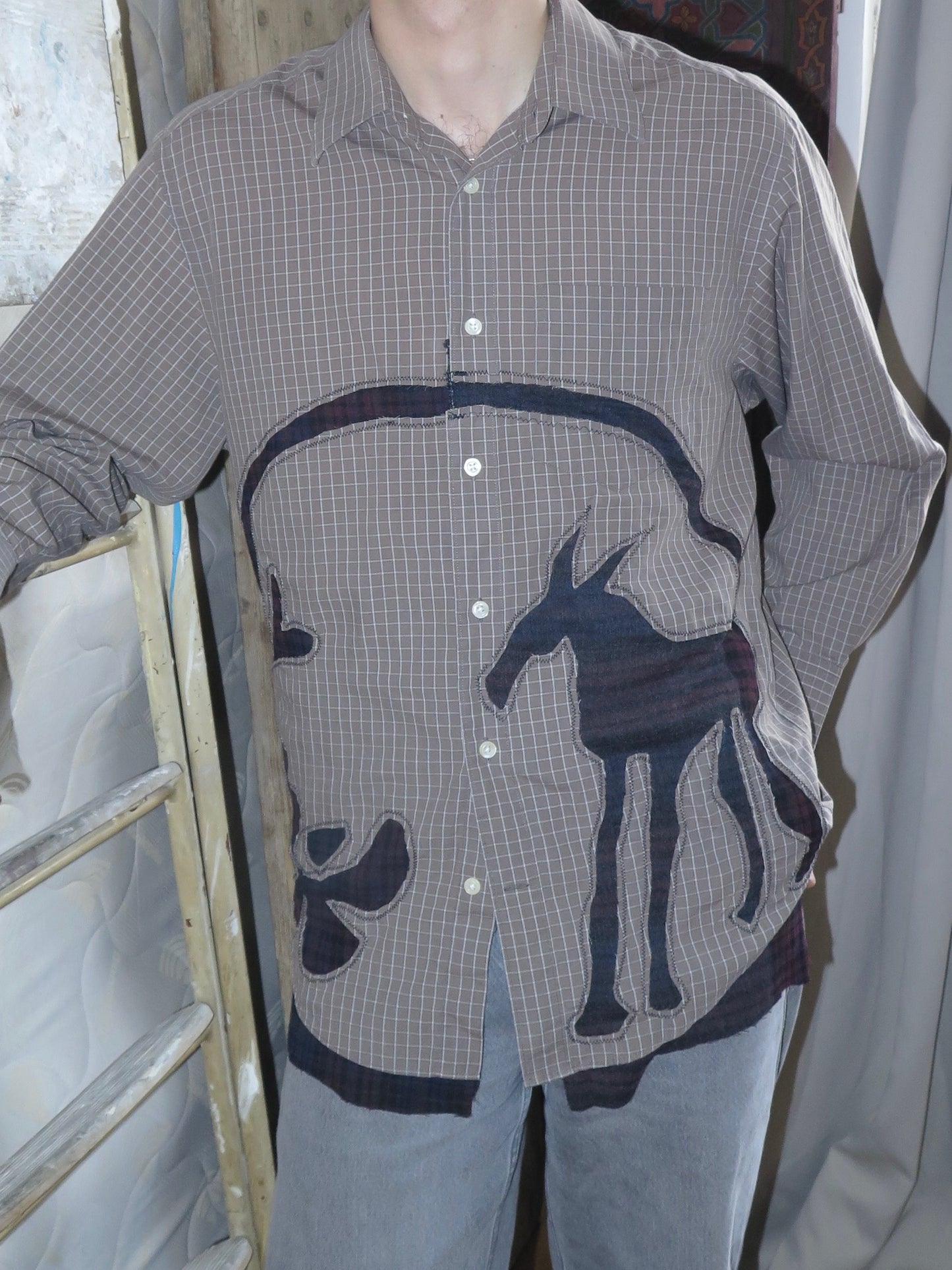 HORSE + FLOWER shirt-ATH-APOC STORE