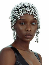 SILVER FRUTO Headpiece-JALACONDA-APOC STORE
