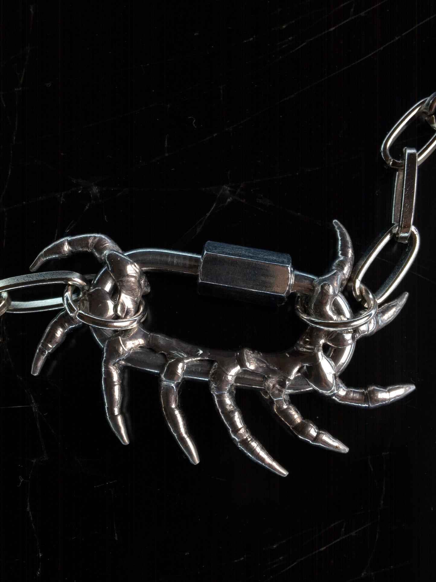 Small oval carabiner pendant-CASPER DIY-APOC STORE