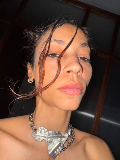 "Locked Up" choker-Alizee Quitman-APOC STORE