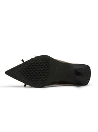 Bow Mule Heels Collar (Chocolate)-untitlab-APOC STORE