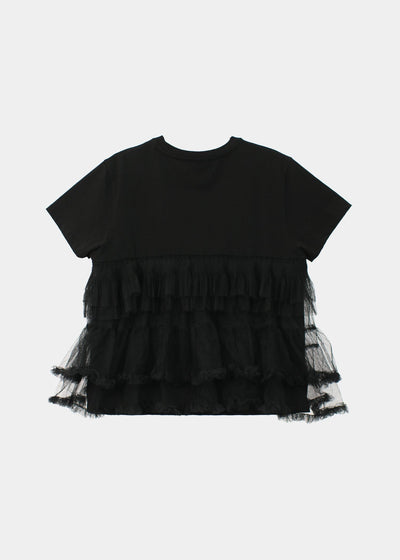 ROSE SYMPHONY SHORT SLEEVE BLACK-SAENGIN STUDIOS-APOC STORE