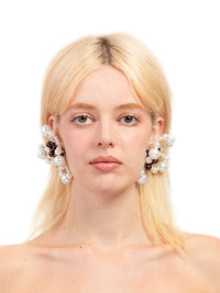 Candy Earrings - Pearl/ Reflective Brown-1CONCEPT-APOC STORE