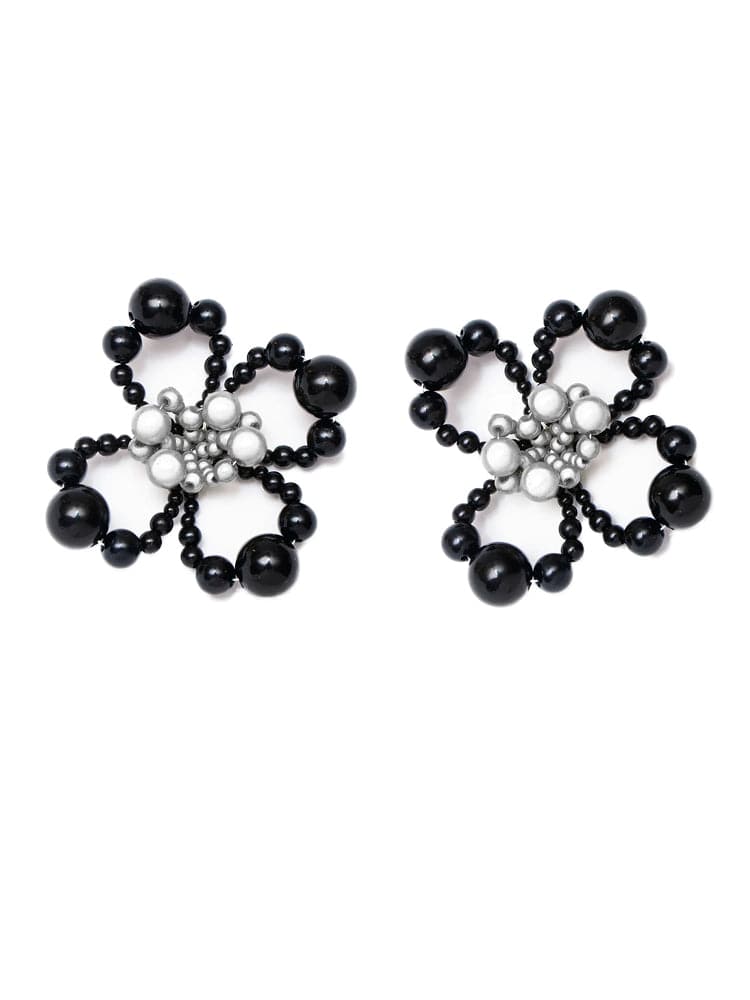 Candy Earrings - Black/ Reflective Grey-1CONCEPT-APOC STORE