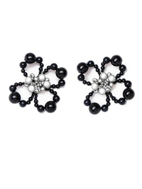 Candy Earrings - Black/ Reflective Grey-1CONCEPT-APOC STORE