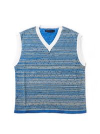 EMPATHIC KNIT VEST - Blue-Cognomen-APOC STORE