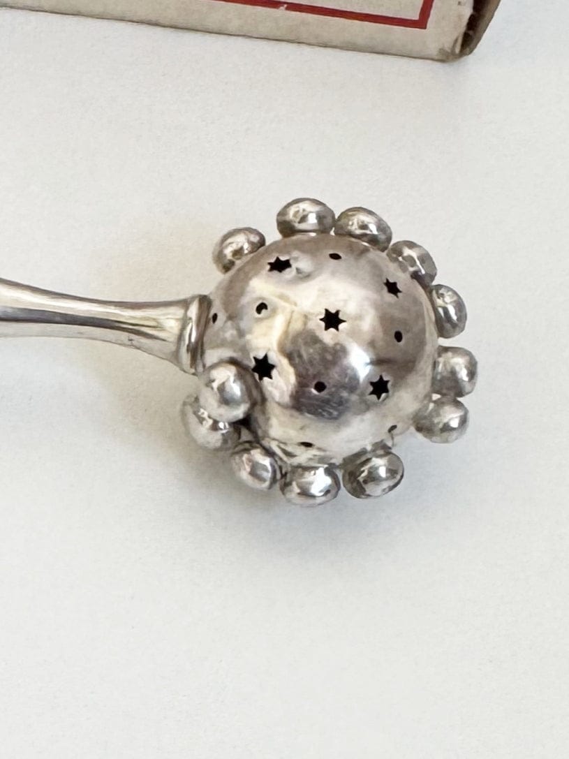 Silver Starred Baby Rattle-Julia Tyrrell Bunge-APOC STORE
