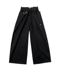 ADJUSTABLE CARABINER PANTS BLACK-EGNARTS-APOC STORE