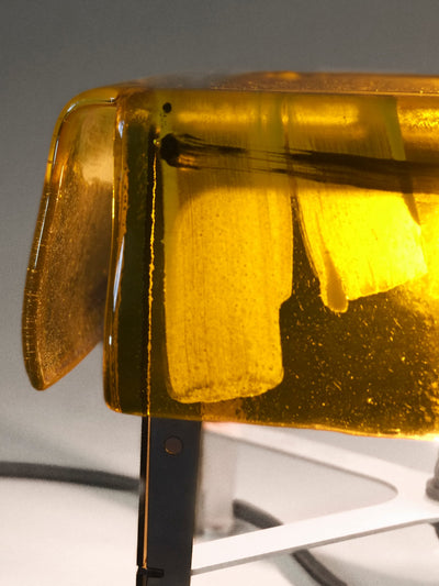 Accent Lampshade (Yellow)-Leo Kaspar-APOC STORE