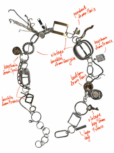 Urban Relics chain belt-Alisa Cayoo-APOC STORE