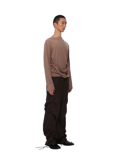 Creased Lounge Jogger-XIMONLEE-APOC STORE