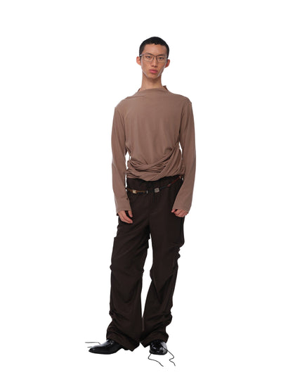 Creased Lounge Jogger-XIMONLEE-APOC STORE