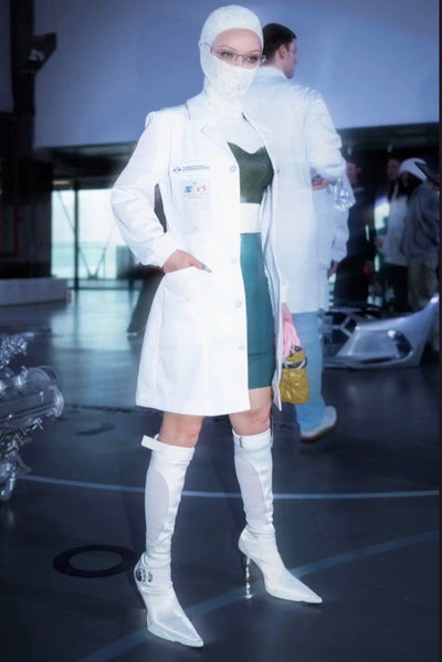 Swan Long Boot white-EMPTY BEHAVIOR-APOC STORE