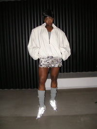 Interstellar high heel sneaker silver-EMPTY BEHAVIOR-APOC STORE