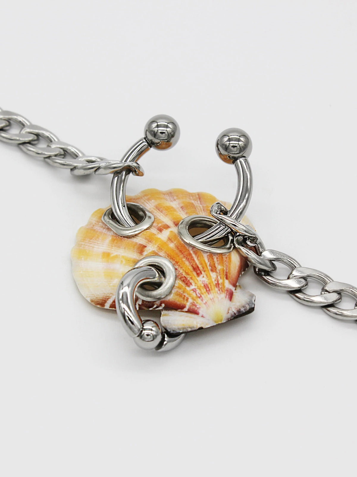 Pierced Shell Necklace-Corrina Goutos-APOC STORE