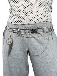 Watch chain belt-Alisa Cayoo-APOC STORE