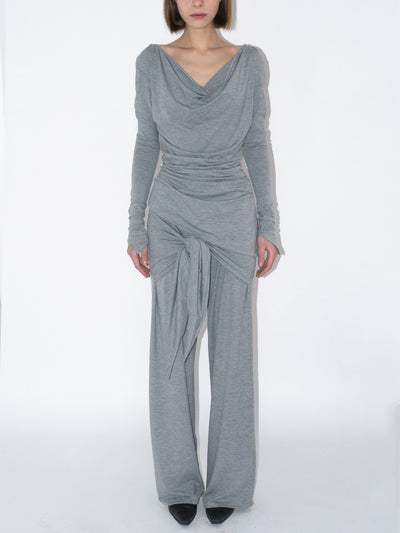 THE KNIGHT PANTS light grey-Kenza Iatrides-APOC STORE