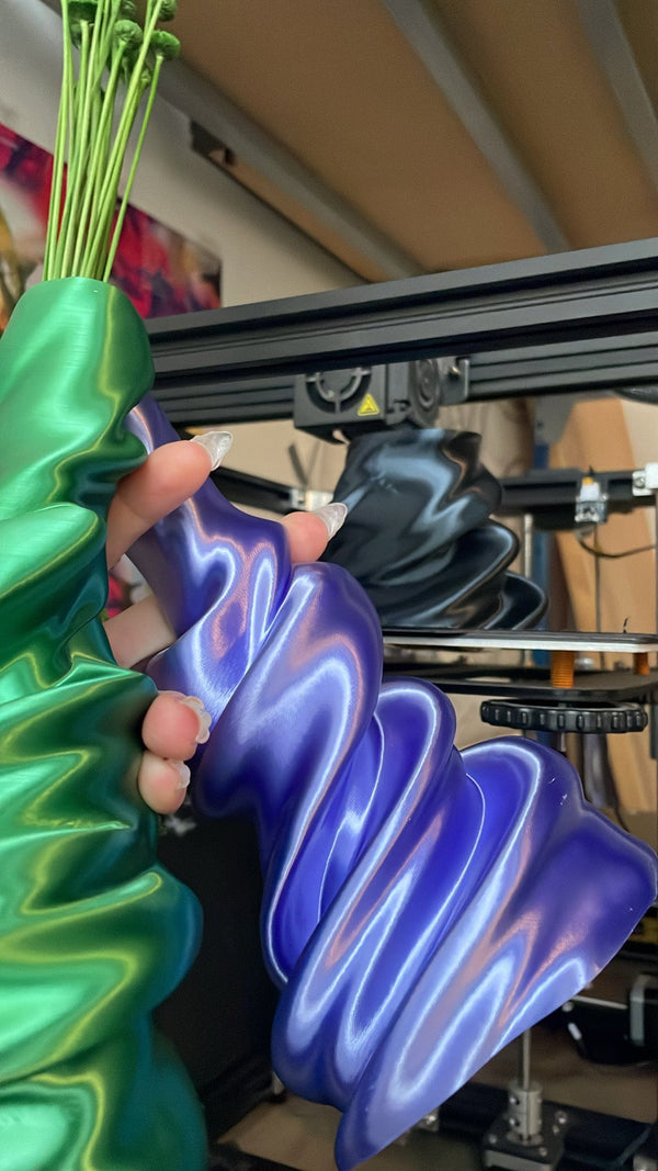 Sway-sway candleholder lilac-Solène Bonnet-APOC STORE