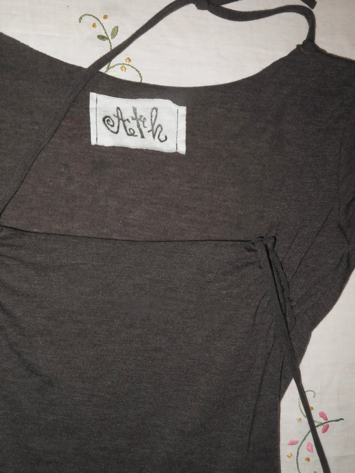 Alessia Top longsleeves Grey-ATH-APOC STORE