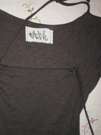 Alessia Top longsleeves Grey-ATH-APOC STORE