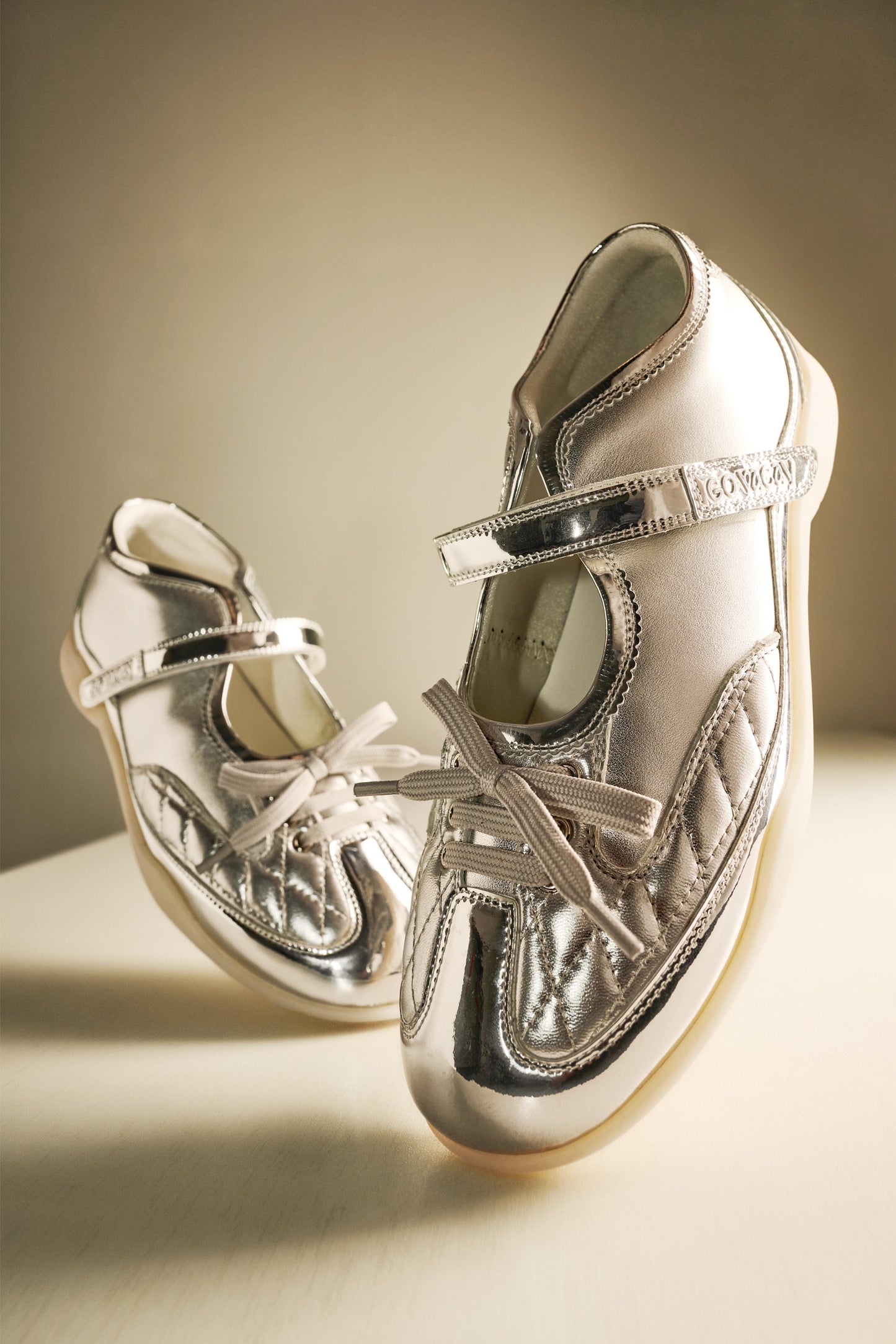 GO VACAY - Sports Mary Jane Silver-EMPTY BEHAVIOR-APOC STORE