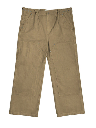 Beige Adjustable Pants-EGNARTS-APOC STORE