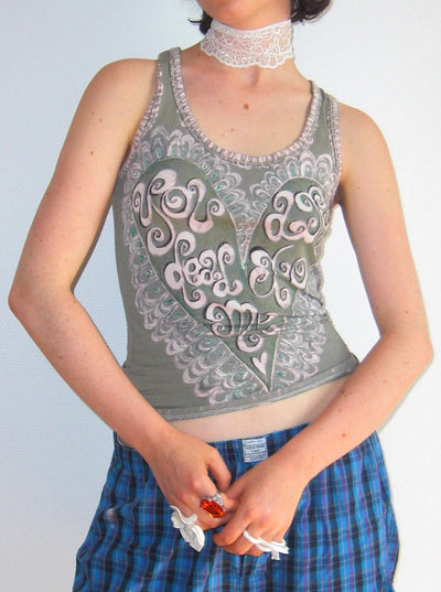 1 OF 1 DEAD TO ME TANK TOP-Anna Castellano-APOC STORE