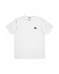 Long Sleeve Logo Short Sleeve (White)-EGNARTS-APOC STORE