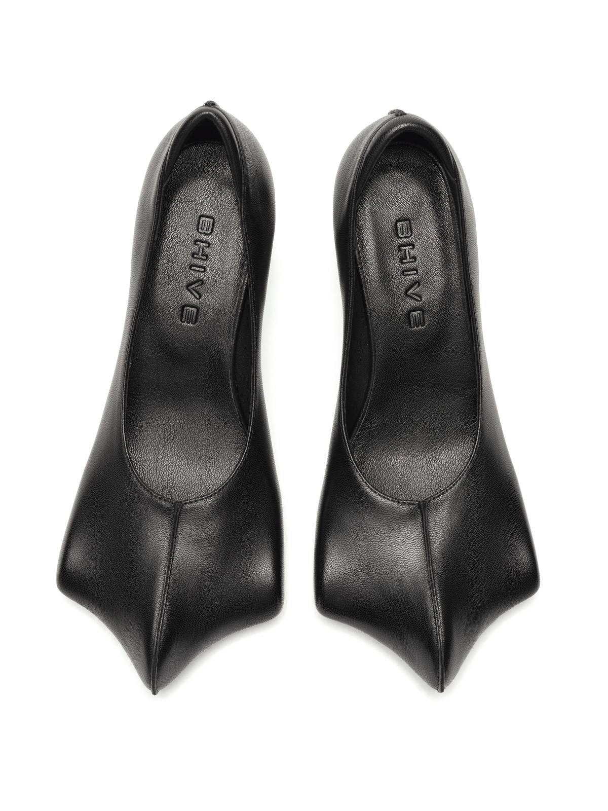 DRAGO HEELED PUMPS BLACK-BHIVE-APOC STORE