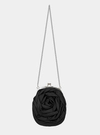 ROSE DISCORD CHAIN BAG BLACK-SAENGIN STUDIOS-APOC STORE