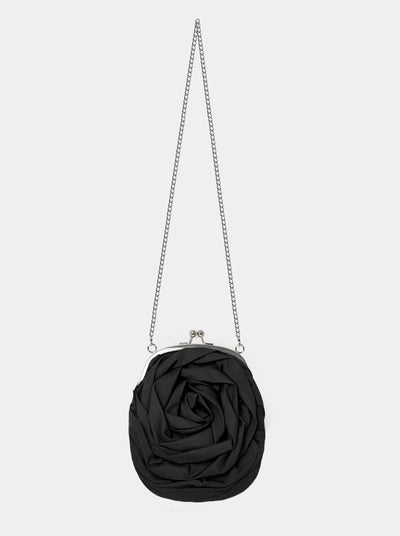 ROSE DISCORD CHAIN BAG BLACK-SAENGIN STUDIOS-APOC STORE