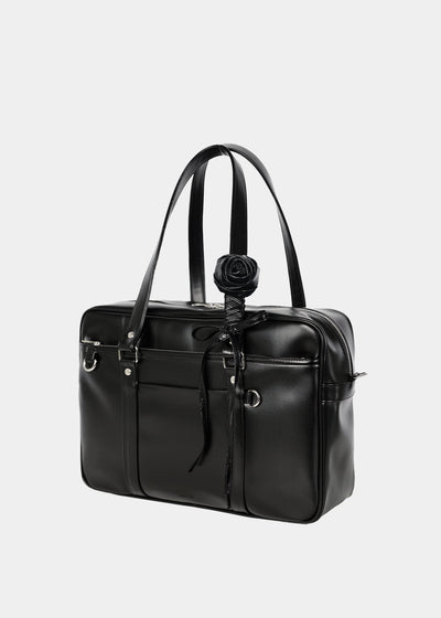 ROSE SQUARE BOSTON BAG-SAENGIN STUDIOS-APOC STORE