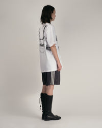 Bra T-shirt white-Kenza Iatrides-APOC STORE