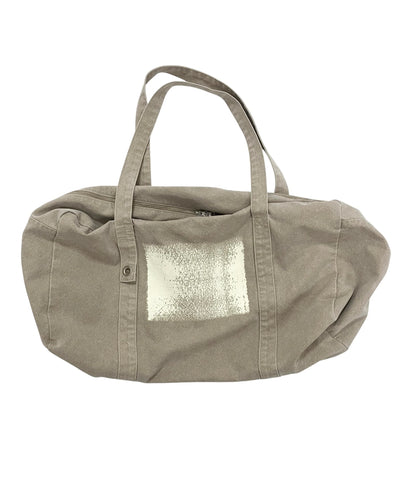 Painted Boston Bag (Beige)-EGNARTS-APOC STORE