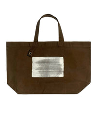 Painted Canvas Bag (Brown)-EGNARTS-APOC STORE