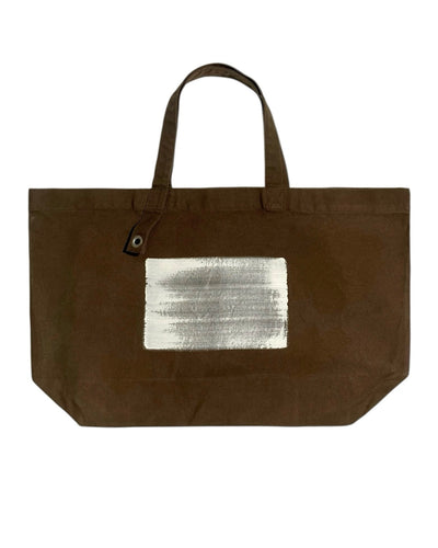 Painted Canvas Bag (Brown)-EGNARTS-APOC STORE