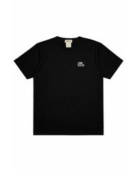 Long Sleeve Logo Short Sleeve (Black)-EGNARTS-APOC STORE