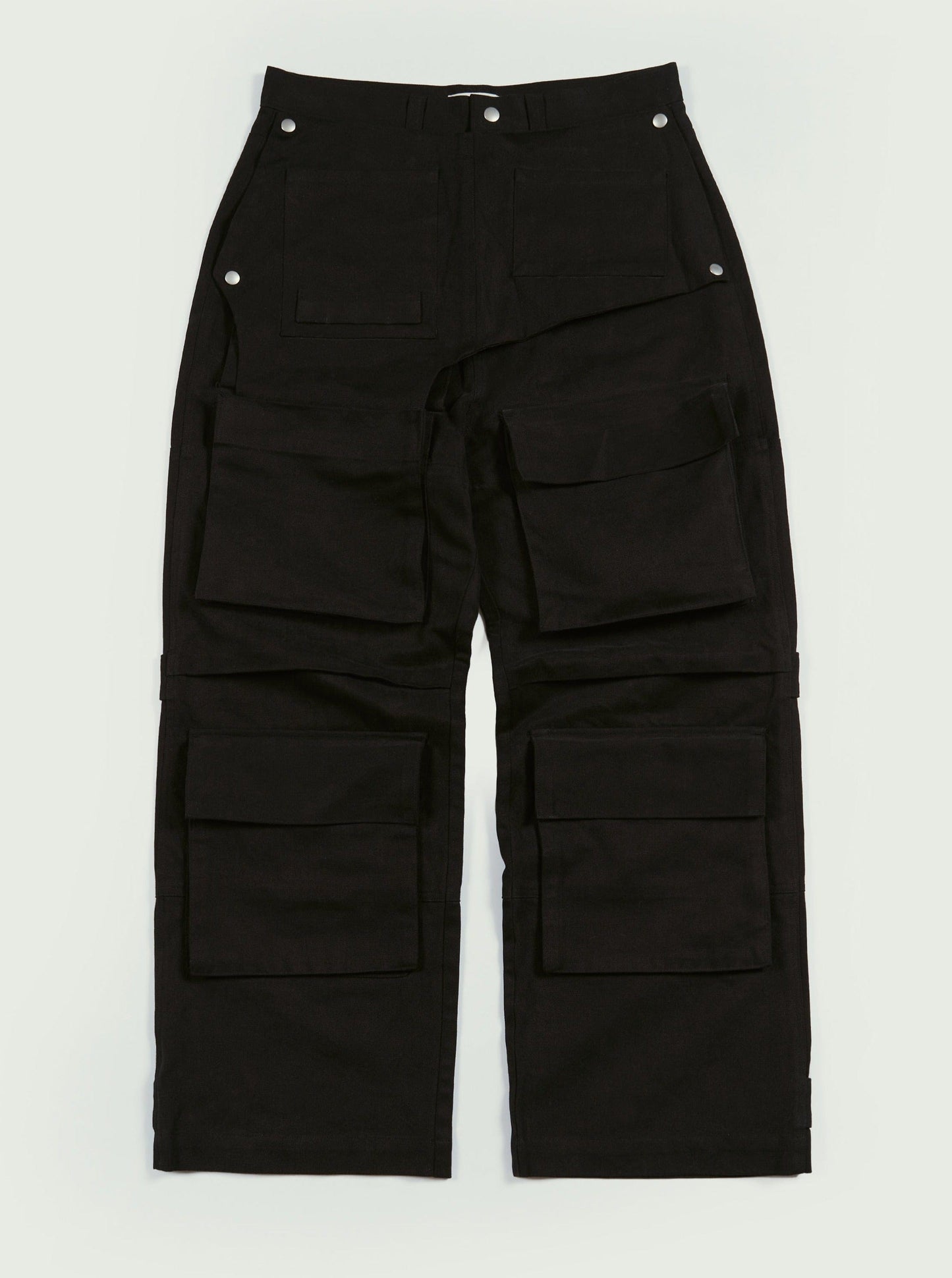 Changeable Pocket Pants Black-EGNARTS-APOC STORE