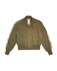 Painted Track Zip-up (Beige)-EGNARTS-APOC STORE