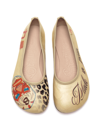 BAGGY Ballet Flats in Nude-BHIVE-APOC STORE