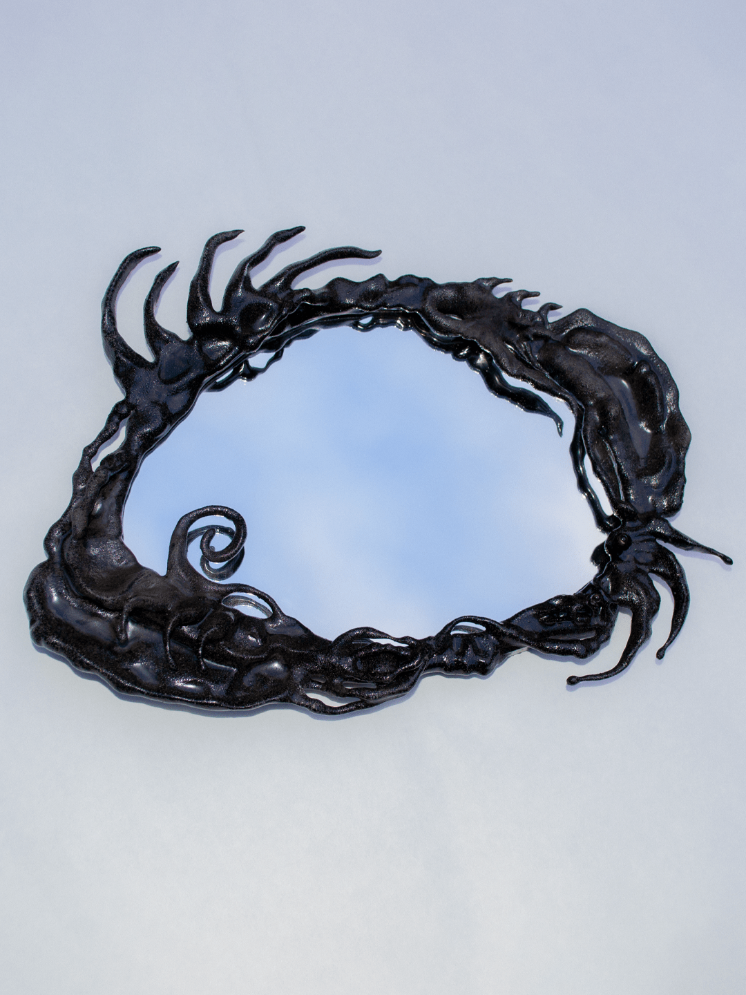 Specular alembic (tar) mirror-Ida Lissner-APOC STORE