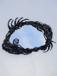 Specular alembic (tar) mirror-Ida Lissner-APOC STORE