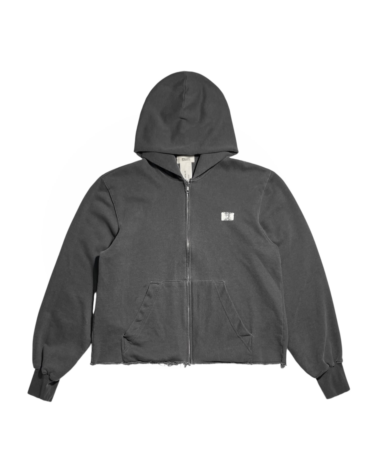SPRAYED TRACK ZIP-UP CHARCOAL – APOC STORE
