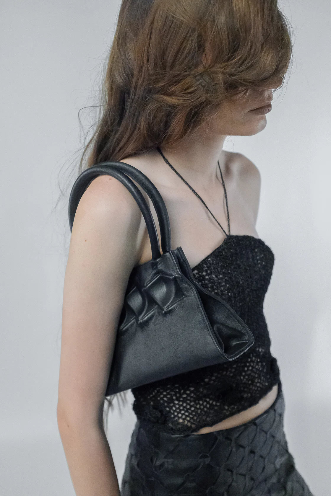 Bag with Structures Sharp-Nensi Avetisian-APOC STORE