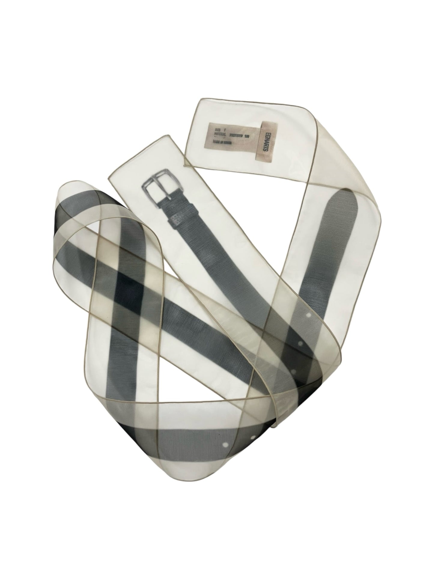 Organza Belt Black-EGNARTS-APOC STORE